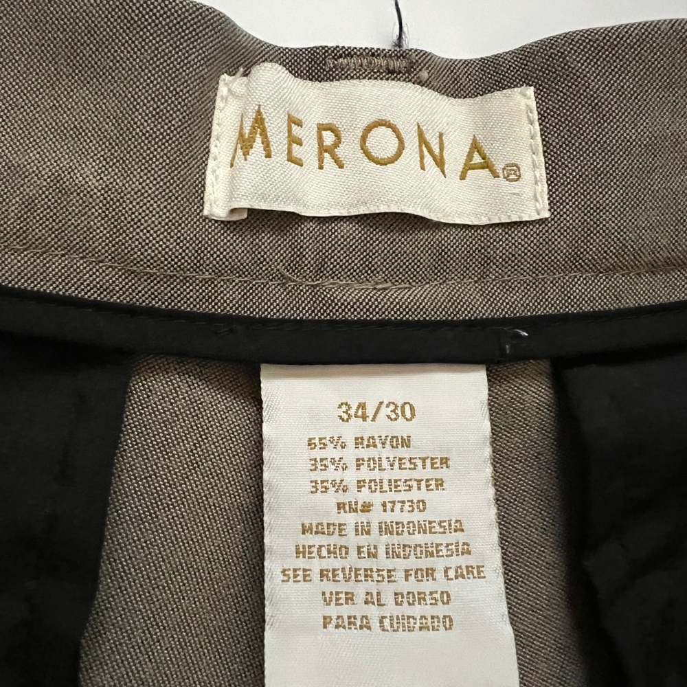 Vintage MERONA Micro Suede Dress Pants - Picture 10 of 10